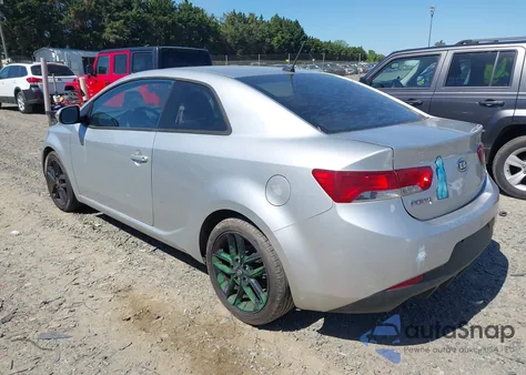 2010 Kia Forte Koup Sx from USA, damaged, VIN KNAFW6A31A5156344
